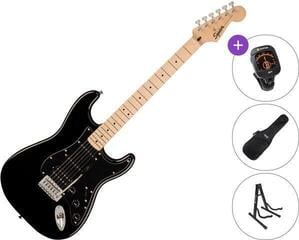 Електрическа китара Fender Squier Sonic Stratocaster HSS MN SET Black Електрическа китара