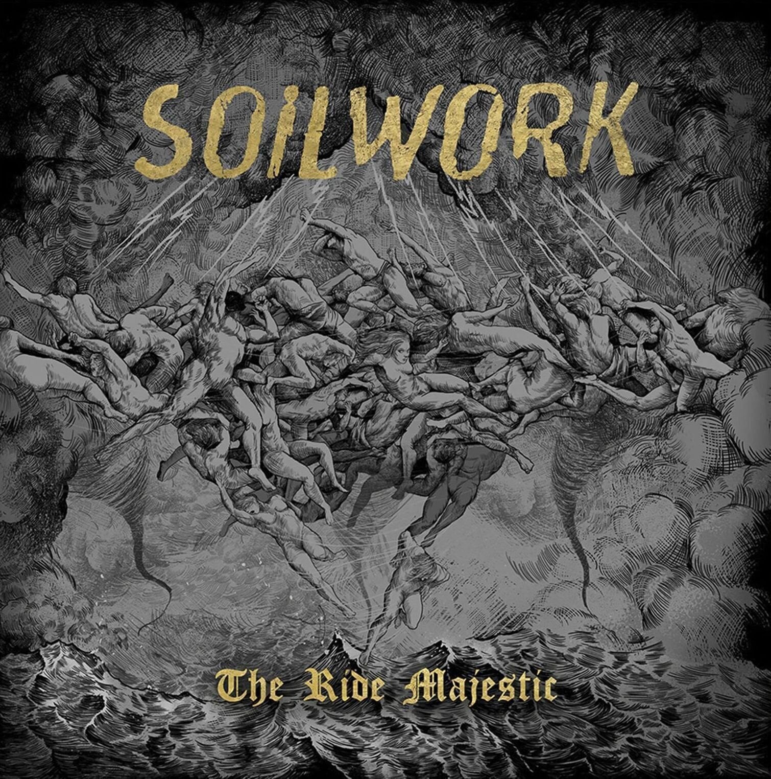Disc de vinil Soilwork - The Ride Majestic (Reissue) (Gold Coloured) (2 LP)