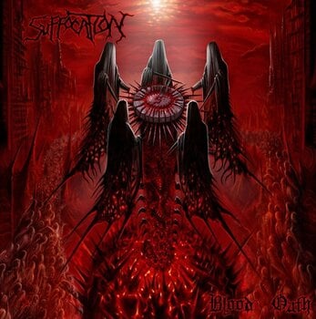 LP ploča Suffocation - Blood Oath (Gatefold Sleeve) (Reissue) (Red/Black Coloured) (LP) - 1