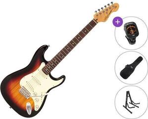 Gitara elektryczna Vintage V60 Coaster SET 3-Tone Sunburst Gitara elektryczna