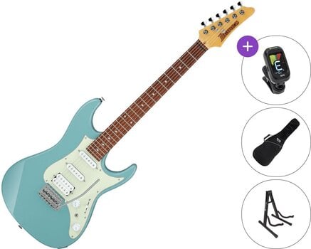 Elektriska gitarrer Ibanez AZES40-PRB SET Purist Blue Elektriska gitarrer - 1