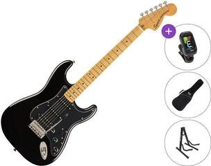 Guitare électrique Fender Squier Classic Vibe '70s Stratocaster HSS MN SET Black Guitare électrique