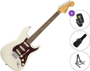 Guitare électrique Fender Squier Classic Vibe '70s Stratocaster IL SET Olympic White Guitare électrique