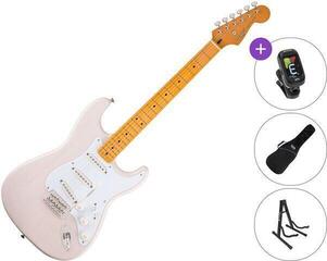 Guitarra elétrica Fender Squier Classic Vibe 50s Stratocaster MN SET White Blonde Guitarra elétrica