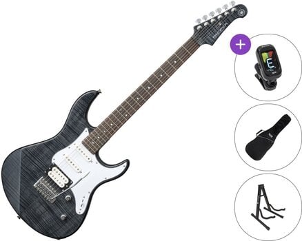 Guitarra elétrica Yamaha Pacifica 212V FM SET Translucent Black Guitarra elétrica - 1