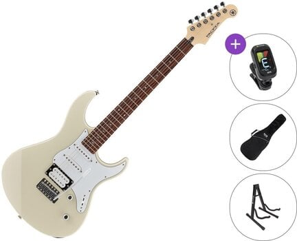 Electric guitar Yamaha Pacifica 112 V SET Vintage White Electric guitar - 1