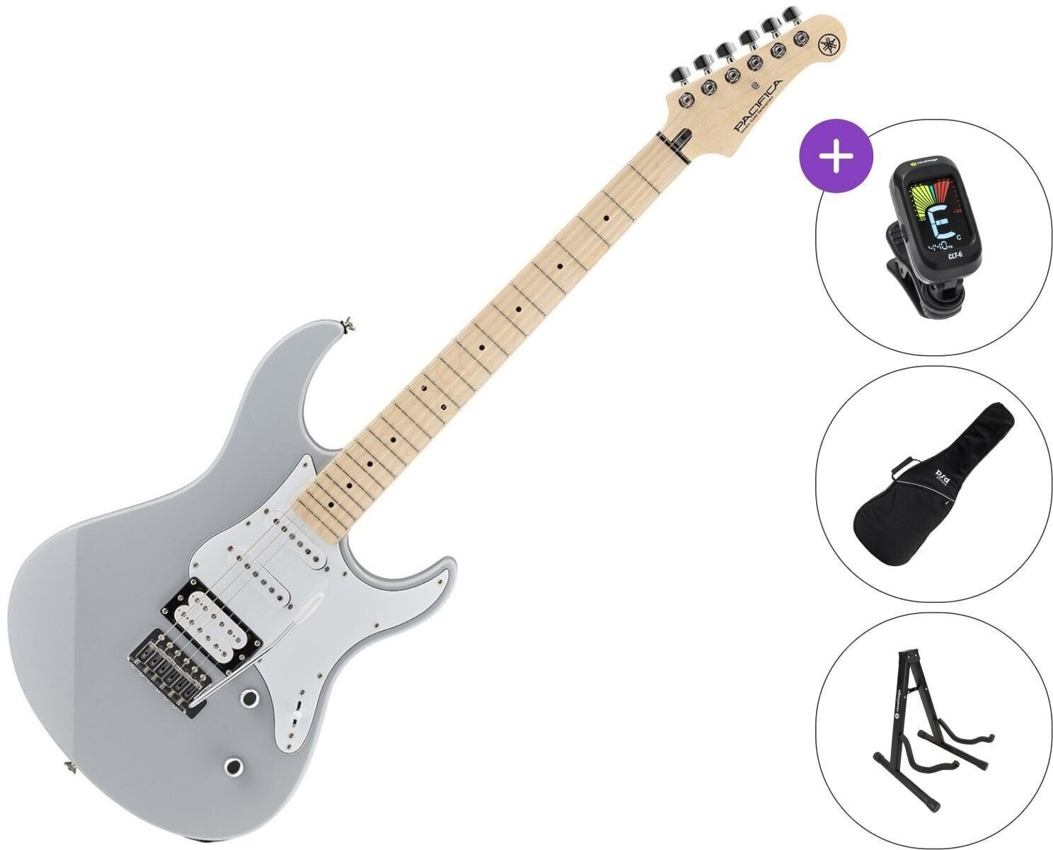 E-Gitarre Yamaha Pacifica 112 VM SET Gray E-Gitarre