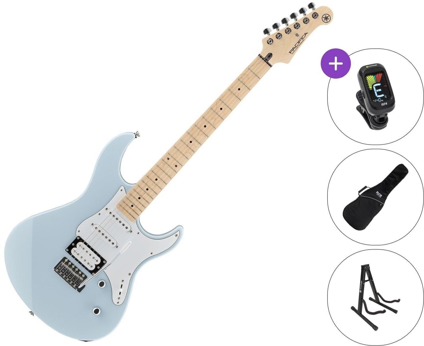 Električna kitara Yamaha Pacifica 112 VM SET Ice Blue Električna kitara