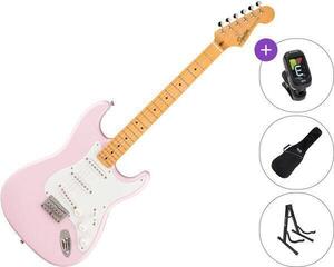 Chitară electrică Fender Squier Classic Vibe '50s Stratocaster HT MN SET Shell Pink Chitară electrică