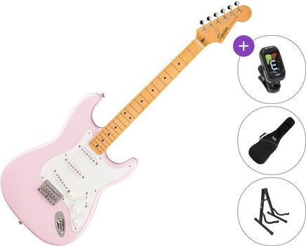 Chitară electrică Fender Squier Classic Vibe '50s Stratocaster HT MN SET Shell Pink Chitară electrică - 1