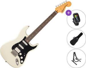 Електрическа китара Fender Squier Classic Vibe '70s Stratocaster HT HSS LRL SET Olympic White Електрическа китара