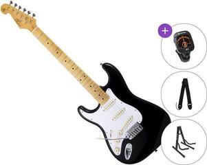 Električna gitara SX SST57+ SET Black/Leva ruka