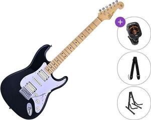 Electric guitar SX SST57+ /HSH SET Black Electric guitar