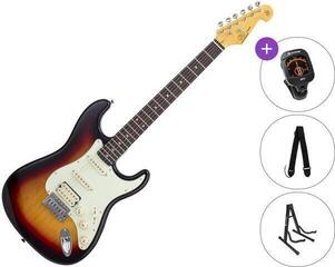 Electric guitar SX SST62+ /HSS SET 3-Tone Sunburst Electric guitar