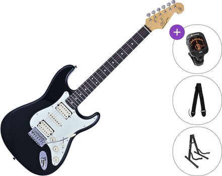 Električna gitara SX SST62+ /HSH SET Black Električna gitara - 1
