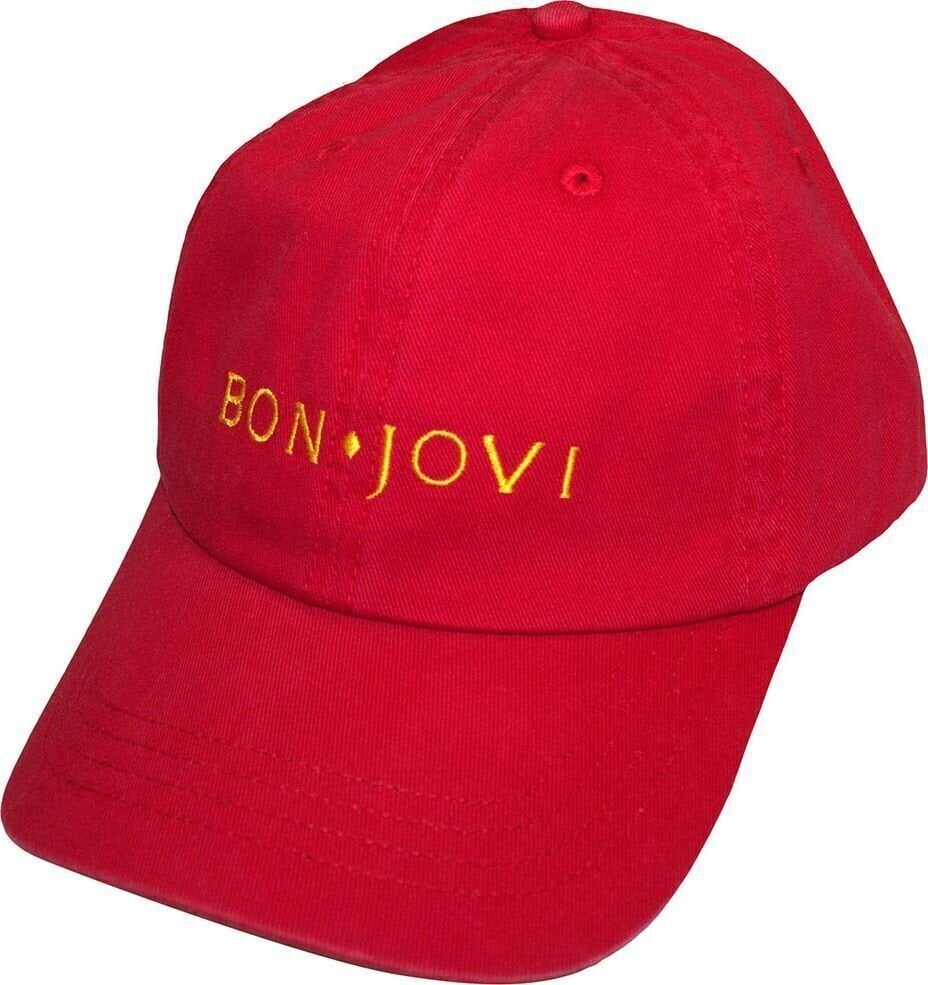 Kšiltovka Bon Jovi Original Logo Red UNI