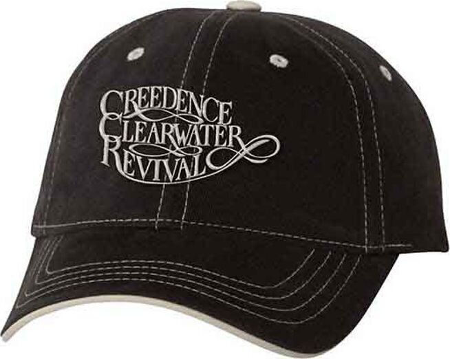 Cap Creedence Clearwater Revival Logo Black UNI