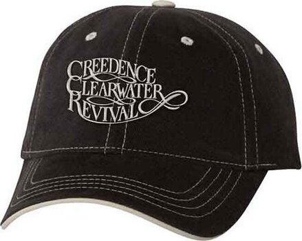 Cap Creedence Clearwater Revival Logo Black UNI - 1