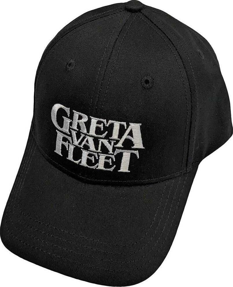 Kšiltovka Greta Van Fleet White Logo Black UNI