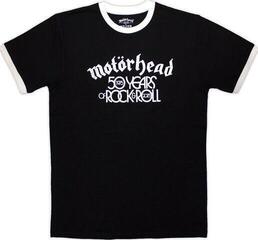 T-Shirt Motörhead 50 Years Text Lock Up Ringer