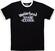 T-Shirt Motörhead 50 Years Text Lock Up Ringer Black L T-Shirt