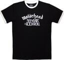 Motörhead 50 Years Text Lock Up Ringer Black L Camiseta de manga corta