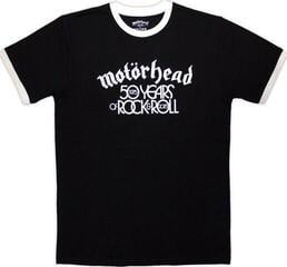 Skjorta Motörhead 50 Years Text Lock Up Ringer