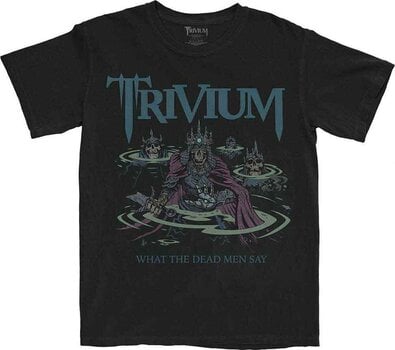 Camiseta de manga corta Trivium Dead Men Say Black S Camiseta de manga corta - 1