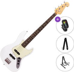 4-string Bassguitar SX SJB62 Olympic White/Right Handed