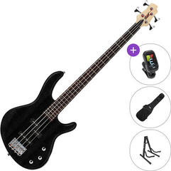 4-string Bassguitar Cort Action PJ SET Open Pore Black 4-string Bassguitar