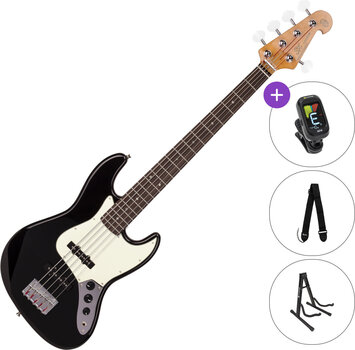 5-strengs bassgitar SX SJB62/5 Plus Black SET - 1