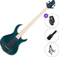 4-strengs bassgitar Sire Marcus Miller M2 4 Transparent Blue 2nd Gen SET
