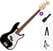 4 stygų bosinė gitara Fender Squier Sonic Precision Bass LRL Black SET