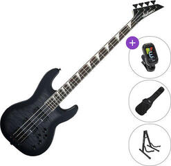 E-Bass Jackson JS3Q Concert Bass AH SET Transparent Black Sunburst E-Bass