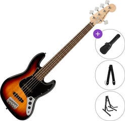 5-strunná baskytara Fender Squier Affinity Series Jazz Bass V LRL BPG SET 3-Color Sunburst 5-strunná baskytara