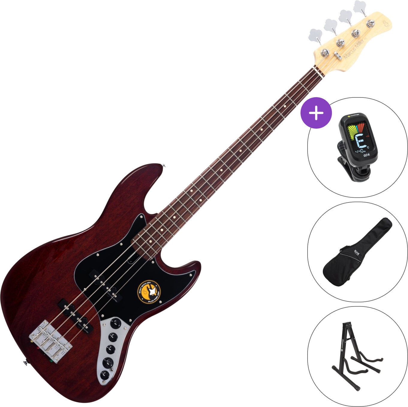 E-Bass Sire Marcus Miller V3-4 SET Mahogany E-Bass