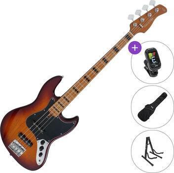 4-string Bassguitar Sire Marcus Miller V5 Alder-4 SET Tobacco Sunburst 4-string Bassguitar - 1