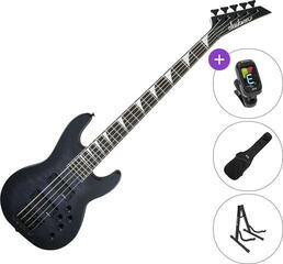 5-keelne basskitarr Jackson JS Series Concert Bass JS3VQ AH SET Transparent Black Sunburst 5-keelne basskitarr