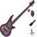 Jackson JS Series Spectra Bass JS3Q V SET Purple Phaze 5-string Bassguitar
