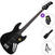 4-string Bassguitar Sire Marcus Miller V3-4 SET Black Satin 4-string Bassguitar