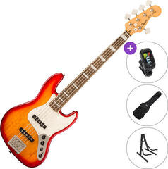 5-keelne basskitarr Fender Squier Classic Vibe Active '70s Jazz Bass V LRL SET Sienna Sunburst 5-keelne basskitarr
