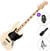 Elektrische basgitaar Fender Squier Affinity Series Active Jazz Bass MN SET Olympic White Elektrische basgitaar