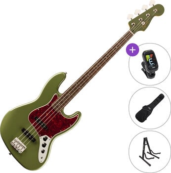 Elektromos basszusgitár Fender Squier FSR Classic Vibe '60s Jazz Bass IL SET Olive Elektromos basszusgitár - 1