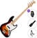 Fender Squier Affinity Series Jazz Bass MN WPG SET 3-Color Sunburst E-Bass