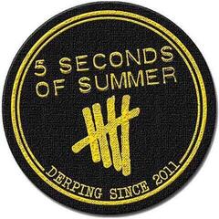Кръпка / значка 5 Seconds Of Summer Derping Stamp Кръпка за пришиване
