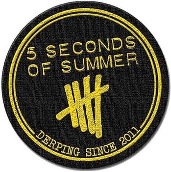Toppa / Distintivo 5 Seconds Of Summer Derping Stamp Toppa da cucire - 1