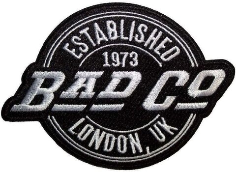 Naszywka / Odznaka Bad Company Est. 1973 Circle Logo Naszywka do prasowania - 1