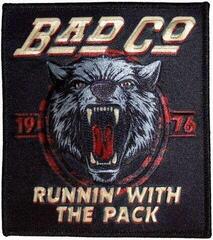 Кръпка / значка Bad Company Runnin' With The Pack Iron-On пластир