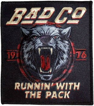 Patch / Badge Bad Company Runnin' With The Pack Iron-On Patch - 1