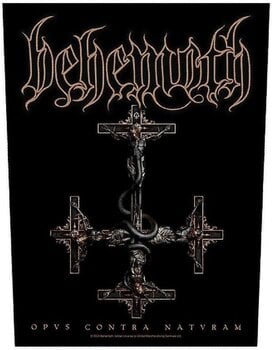 Закрпа / Значка Behemoth Opvs Contra Natvram Ирон-Он Патцх - 1